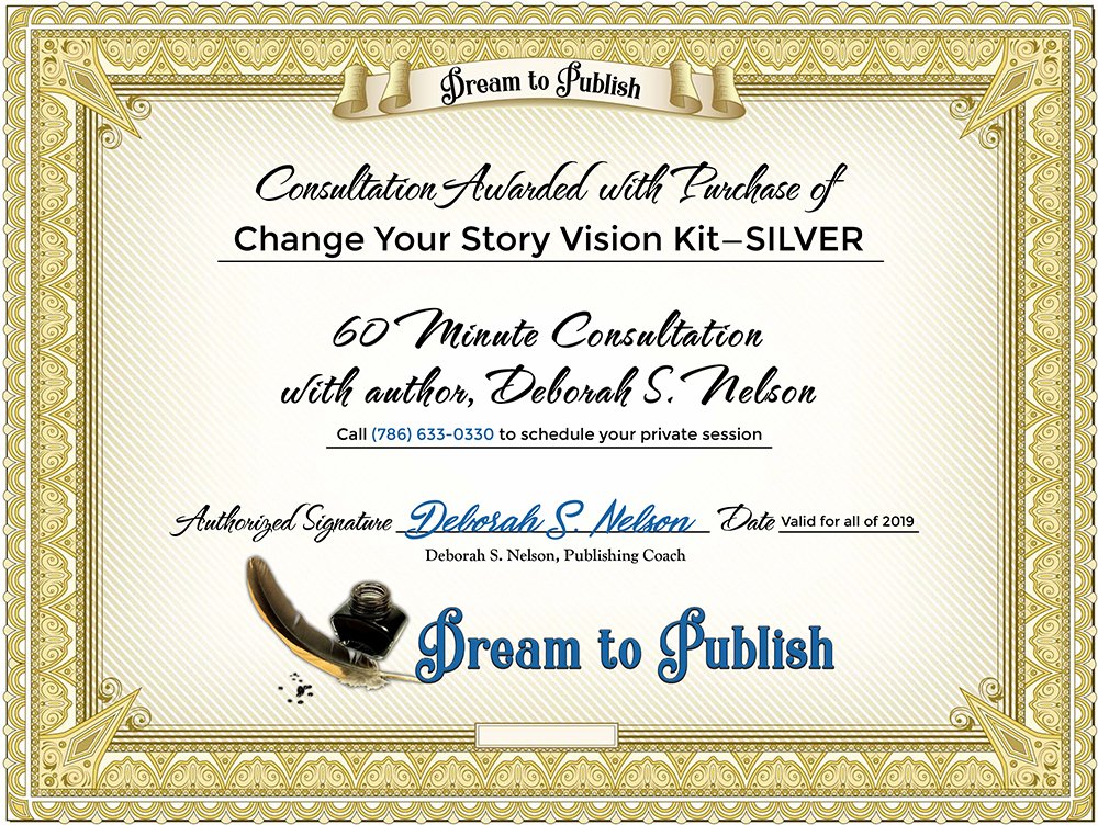 Change Your Story Vision Kit—SILVER Certificate